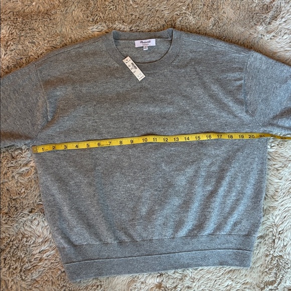Madewell Relaxed Sweater Tee Cashmere - Picture 3 of 7